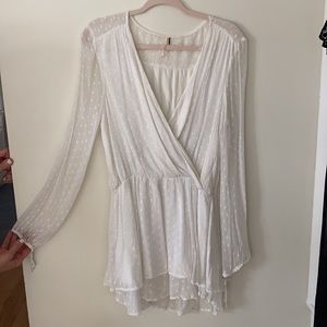 Free people white fairy dress